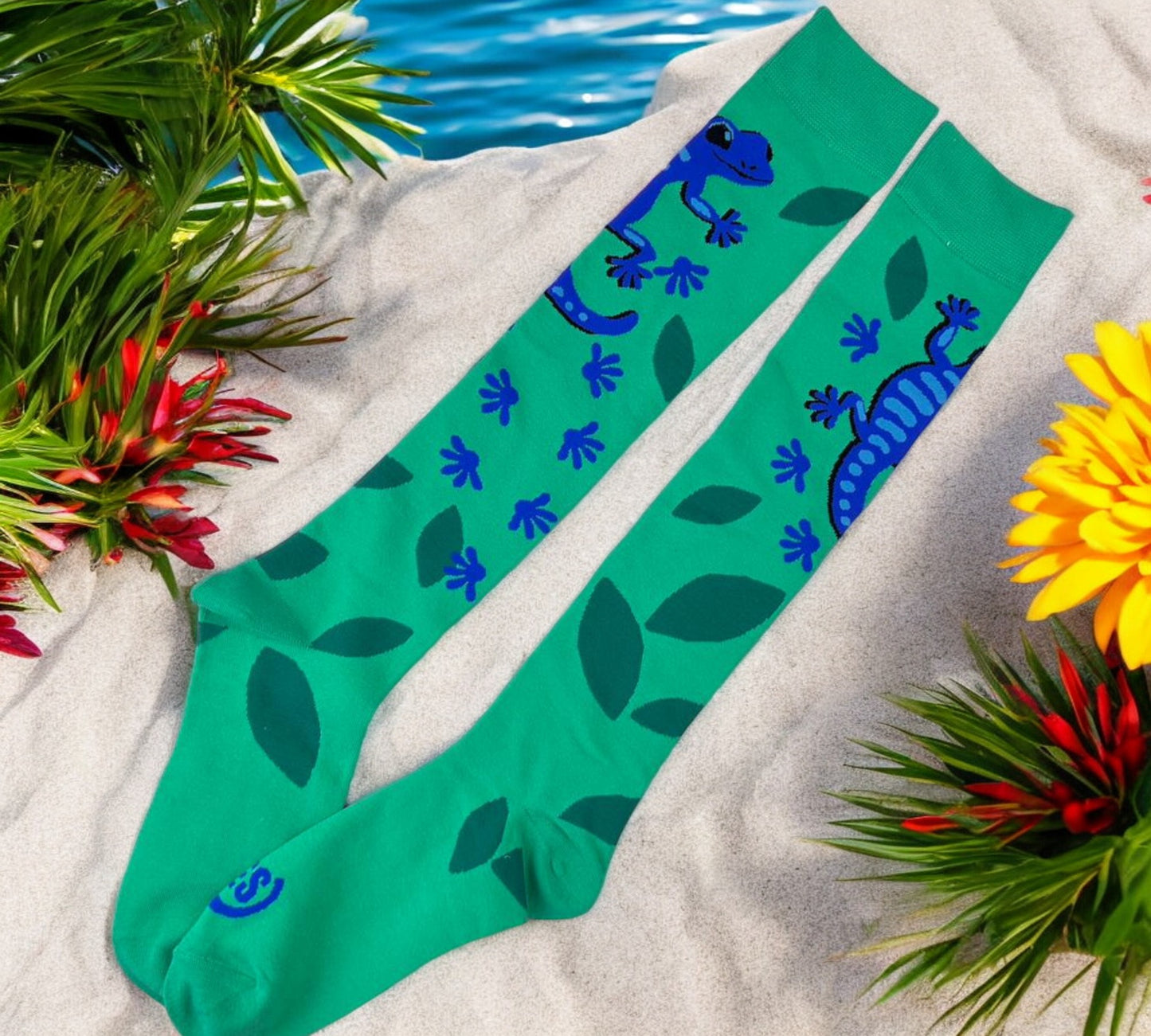 Gecko - Chaussettes aux genoux