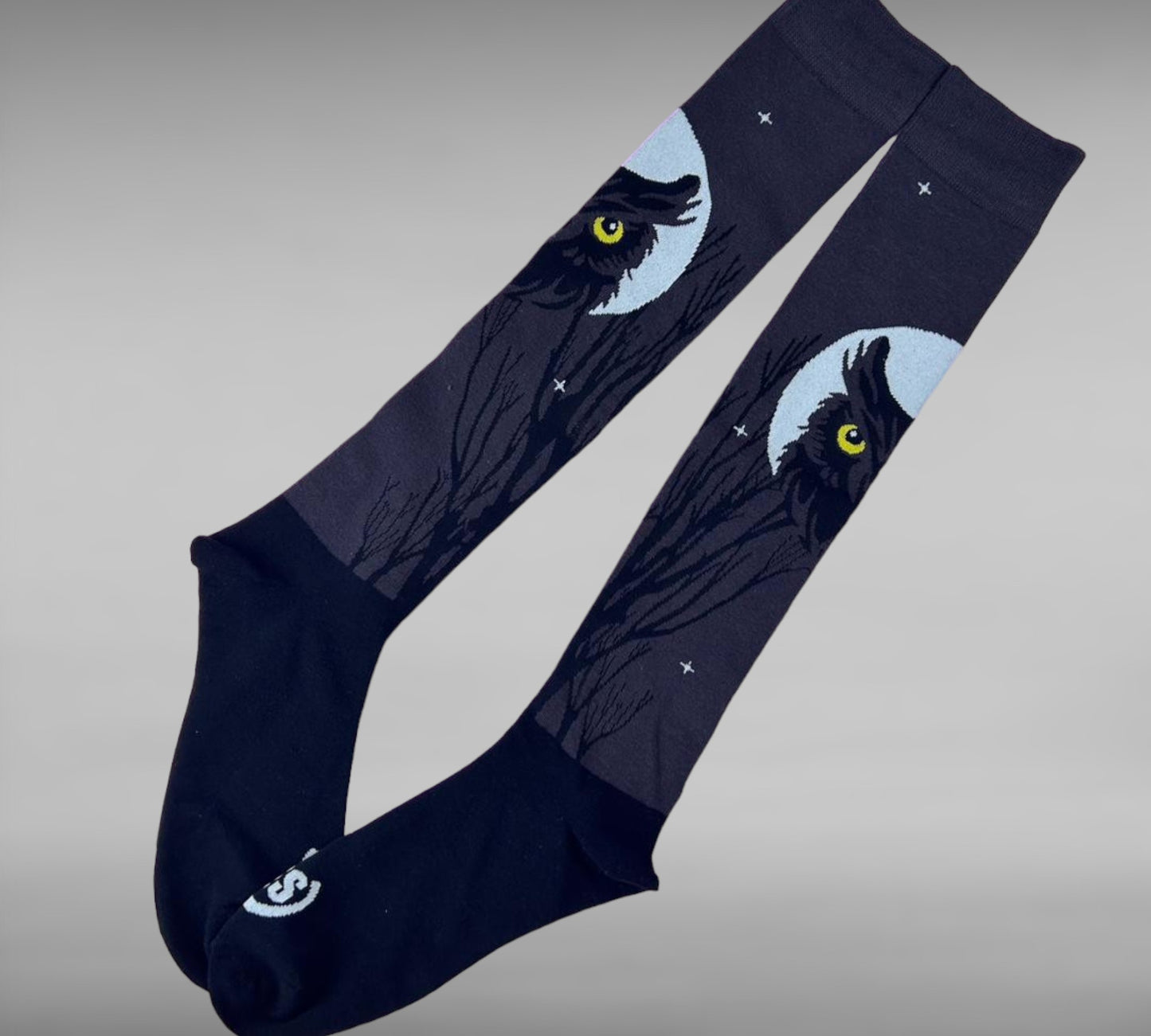 Dark Night - Knee-high socks